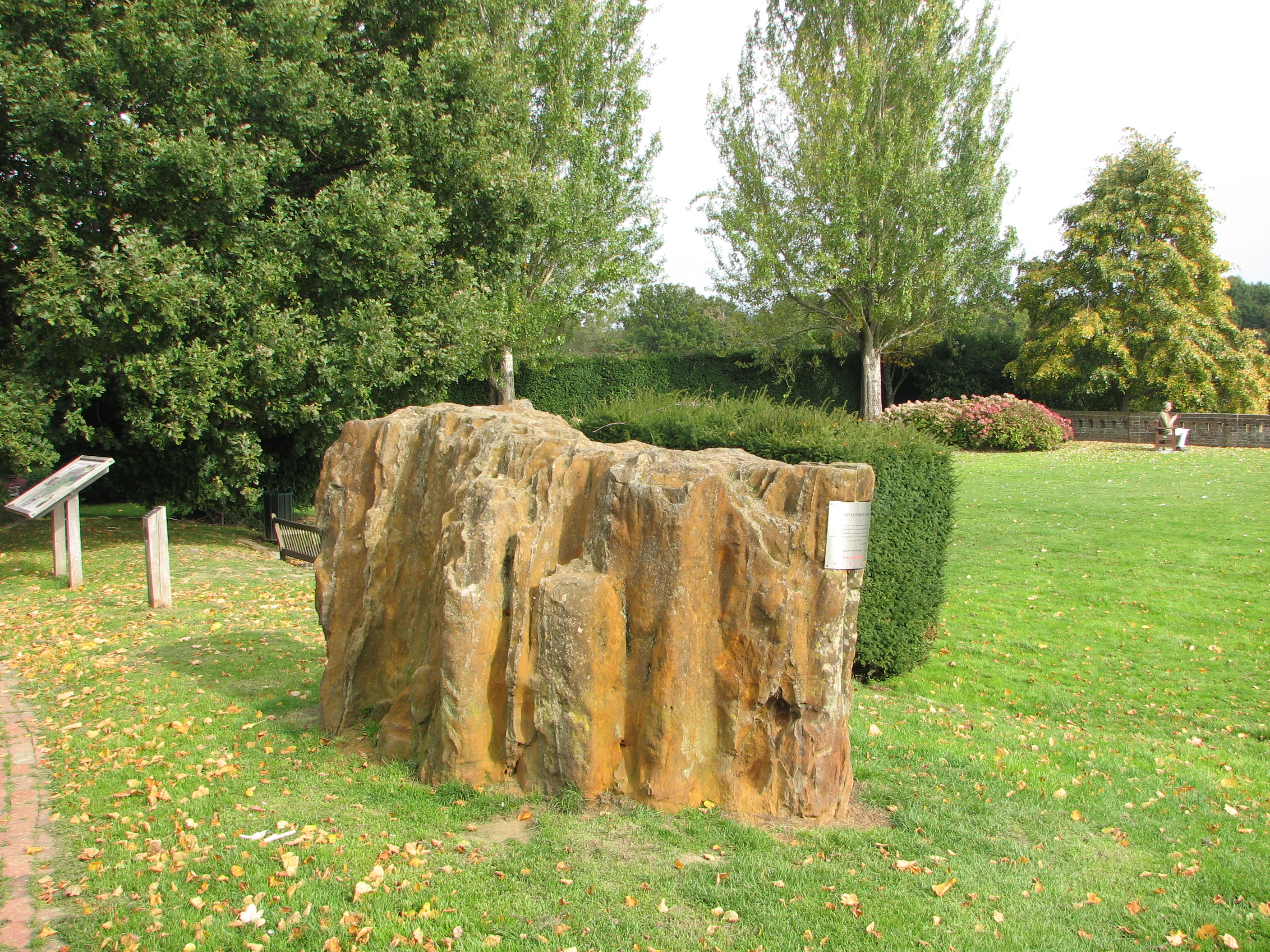 Greenwich Meridian Marker; England; West Sussex; East Grinstead